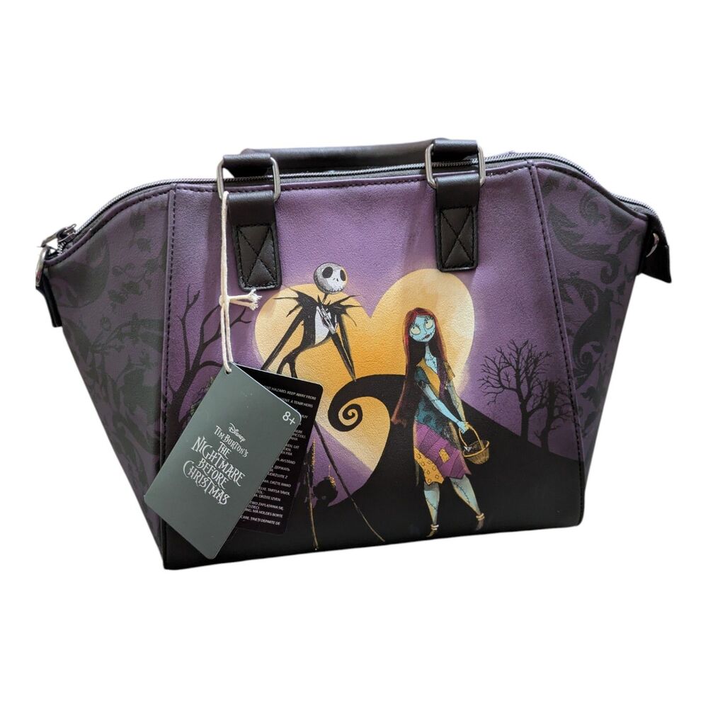 Disney Tim Burton’s The Nightmare Before Christmas Handbag Jack & Sally - Picture 3 of 7